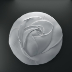 Rose bas-relief