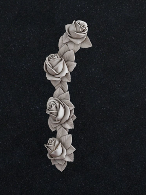 Rose flower pendant