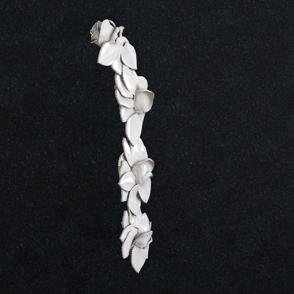 Rose flower pendant