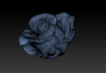 Rose Flower printable 3d model Detailed Realistic