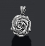 Rose pendant