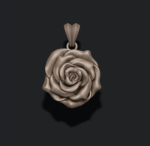 Rose pendant