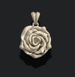 Rose pendant