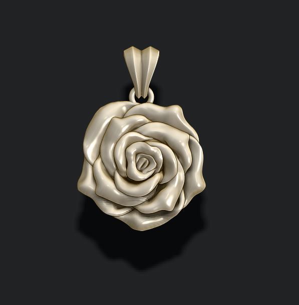 Rose pendant