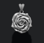 Rose pendant