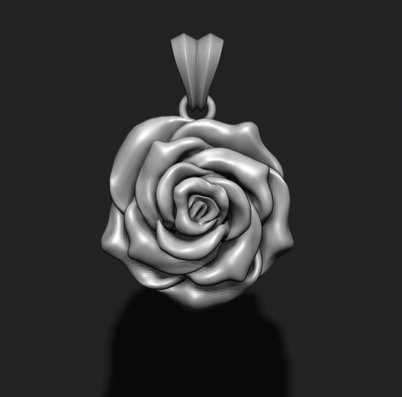 Rose pendant