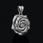 Rose pendant