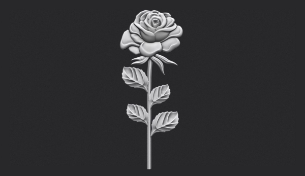 Rose relief