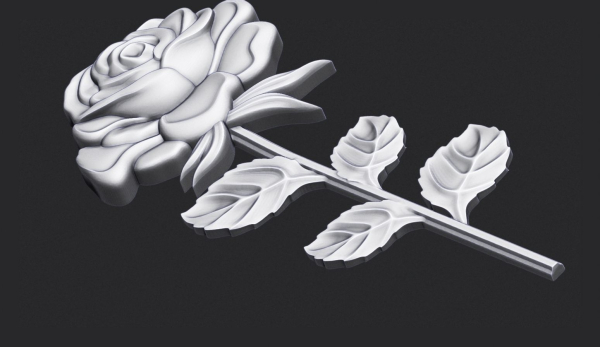 Rose relief