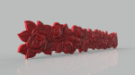 Rose set for cnc and 3d printer