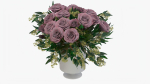 Roses in vase