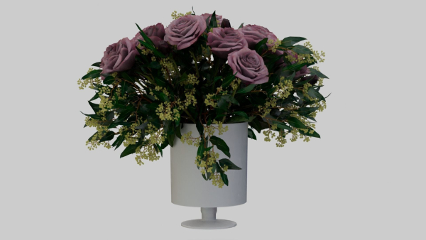 Roses in vase