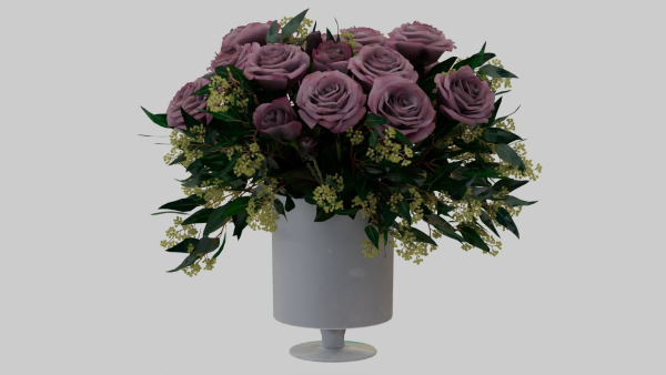 Roses in vase