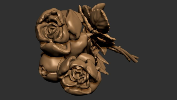 Roze Flowers Bouquet