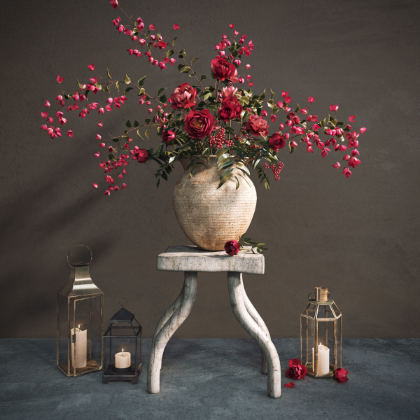 Rustic decor set