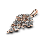 Sakura branch pendant