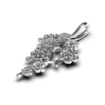 Sakura branch pendant
