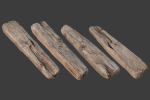 Scanned Logs Planks Sticks and Stumps