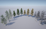 Scanned Poplar-Aspen Forest with Seasons for Unreal Engine 4 - 5
