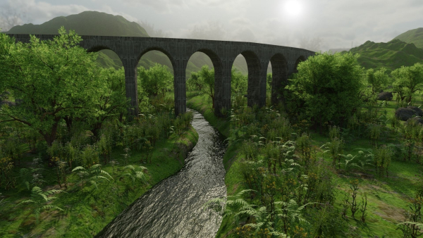 Scene harry potter and goblet of fire bridge