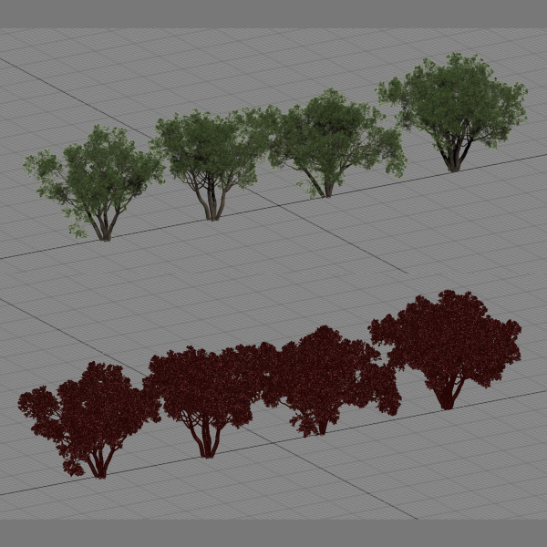 Shrubs Collection vol 242-3DModel