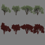 Shrubs Collection vol 243-3DModel