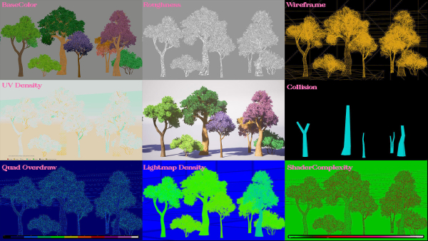 Simple Trees Pack