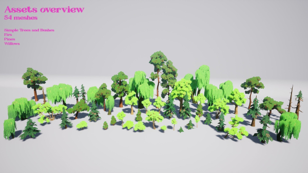 Simple Trees Pack Bundle