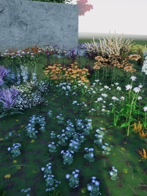 simplified-foliage-mega-pack-3d-model-low-poly-fbx-uasset