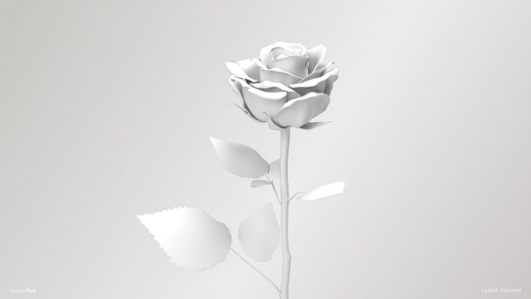 Single Yellow Rose