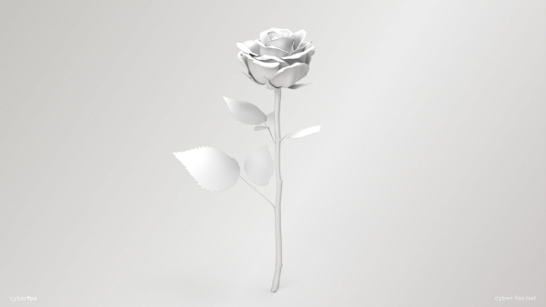 Single Yellow Rose