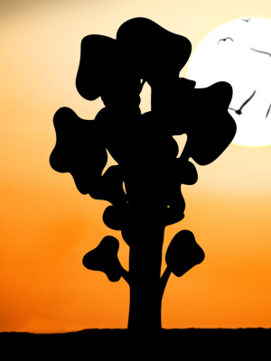 Small Tree Silhouette
