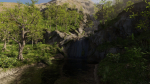 Small Waterfall Scene