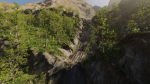 Small Waterfall Scene