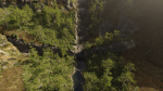 Small Waterfall Scene