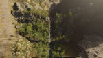 Small Waterfall Scene