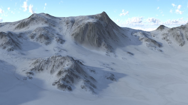 Snow landscape 01
