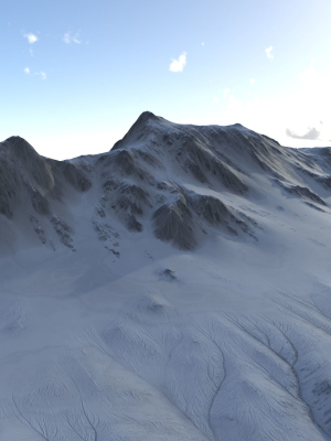 Snow landscape 01