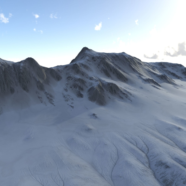 Snow landscape 01
