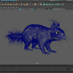 Squirrel Model in flight