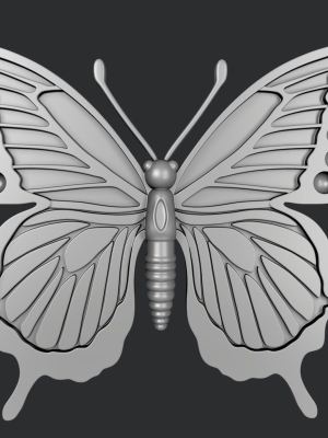 STL models for 3D printing and CNC butterfly