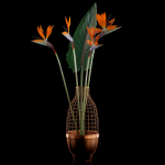 Strilicia in Grid Vase