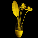 Strilicia in Grid Vase