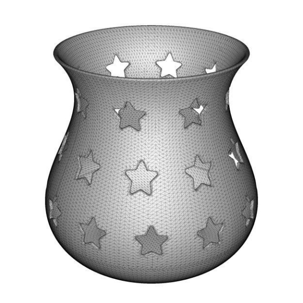 Stylish Star Flower Vase