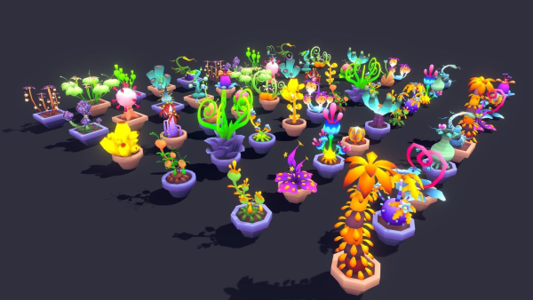 Stylize Plants and Flowers Pack 02