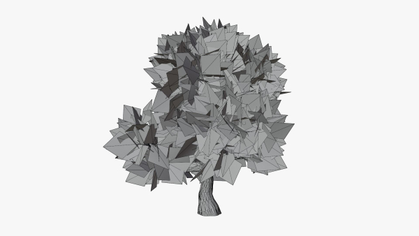 Stylized Cartoon Oak