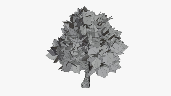 Stylized Cartoon Oak