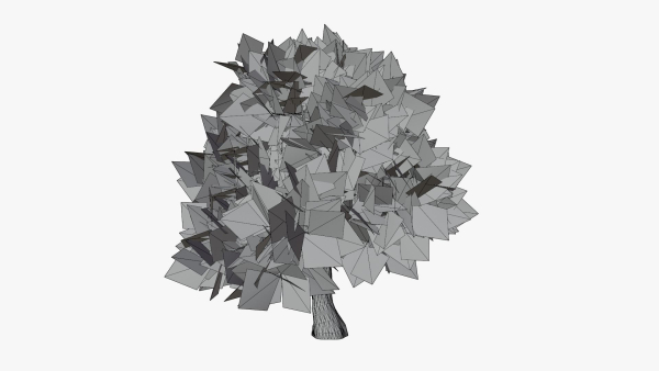Stylized Cartoon Oak