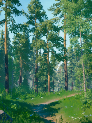 stylized-environment-forest-package-2-3d-model-47d2d526eb