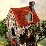 Stylized Forest Cottage